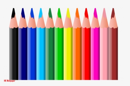 Transparent Crayola Crayon Png - Clip Art Colored Pencils, Png Download, Transparent PNG