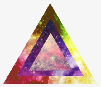 #hipster #galaxy - Triangle, HD Png Download, Transparent PNG