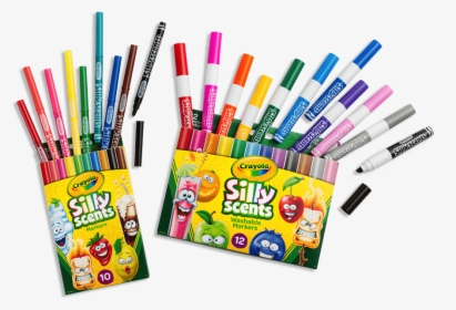 Crayola Sillyscents Markers - Crayola Markers Png, Transparent Png, Transparent PNG
