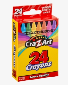 Cra Z Art Crayons 24 Count, HD Png Download, Transparent PNG