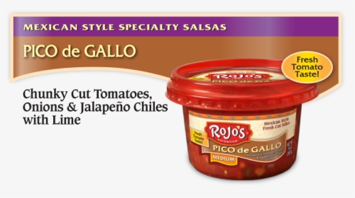 Ss-picodegallo - Rojo Salsa Restaurant Style, HD Png Download, Transparent PNG