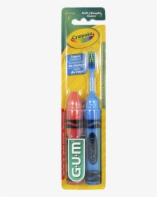 Gum® Crayola Travel Brush - Crayola Toothbrush, HD Png Download, Transparent PNG