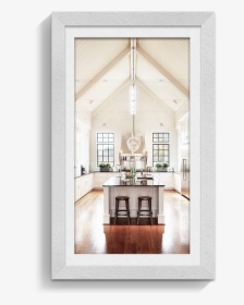 Vaulted Ceiling With Light Wood Beam, HD Png Download, Transparent PNG