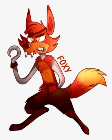 Foxy Canidae Mammal Fictional Character Cartoon Vertebrate - Five Nights At Freddy's, HD Png Download, Transparent PNG