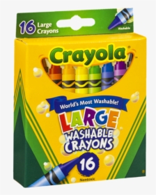 16 Crayola Crayons Large, HD Png Download, Transparent PNG