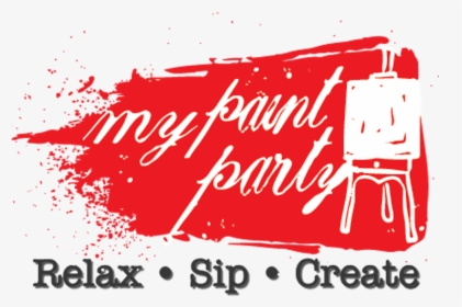 Mypaintparty Logo-web2 - Graphic Design, HD Png Download, Transparent PNG