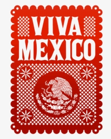 Papel Picado Viva Mexico Vector, HD Png Download, Transparent PNG