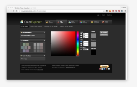Color-explorer - Online Color, HD Png Download, Transparent PNG