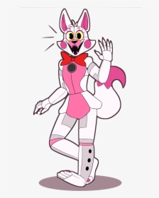 Funtime Foxy By Fnafnations - Fnaf Lolbit X Funtime Foxy, HD Png Download -  702x1054 (#6825309) - PinPng