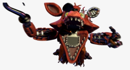 Five Nights At Freddy S 2 Five Nights At Freddy S 4 - Fnaf 2 Withered Foxy Jumpscare, HD Png Download, Transparent PNG