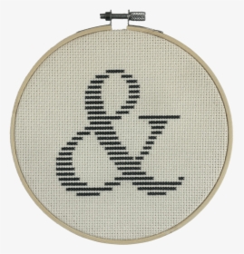 Ampersand Designed For Cross Stitch - Cross-stitch, HD Png Download, Transparent PNG