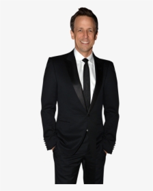 Seth Meyers And Alexi Ashe Attend The American Museum - Tuxedo, HD Png Download, Transparent PNG