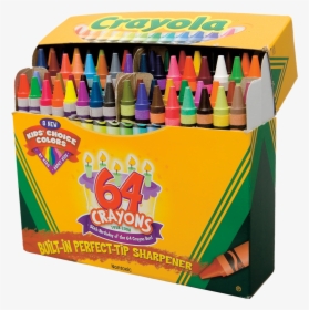 Crayons Transparent Box - Crayola Crayons, HD Png Download, Transparent PNG