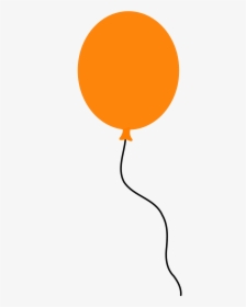 Orange Balloon Clipart, HD Png Download, Transparent PNG