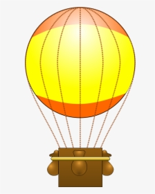 Balloon Svg Clip Arts - Clip Art Hot Air Balloon Basket, HD Png Download, Transparent PNG
