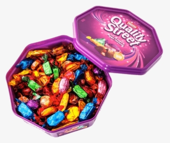 Open Quality Street Chocolate Box - Quality Street Chocolate Box, HD Png Download, Transparent PNG