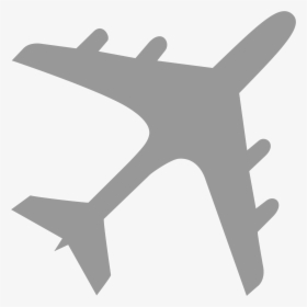 Airplane Png Clipart , Png Download - Transparent Background Silhouette Airplane Clipart, Png Download, Transparent PNG