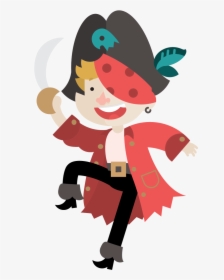 Transparent Pirate Face Png - Cartoon, Png Download, Transparent PNG