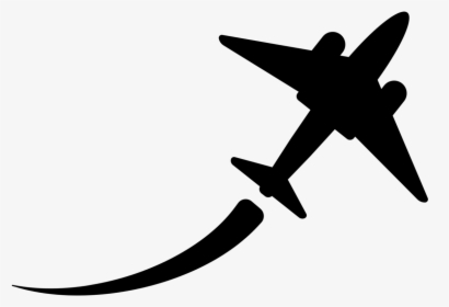 Plane Icon Png Download - Flying Airplane Icon Png, Transparent Png, Transparent PNG