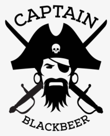 Blackbeer - Pirates Captain Logo, HD Png Download, Transparent PNG