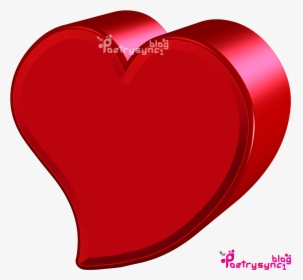 3d Png Image With Transparent Background - Heart, Png Download, Transparent PNG