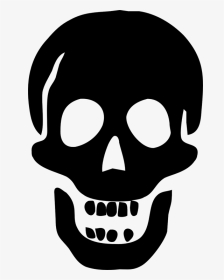 Skull, Pirate, Death, Poison, Warning, Skeleton, Dead - Skull Icon Png, Transparent Png, Transparent PNG