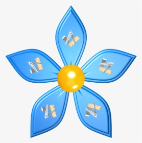 Clipart Not Perfect - Forget Me Not Masonic Symbol, HD Png Download, Transparent PNG