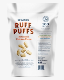 Ruff Puffs Dog Treats White Cheddar Flavor , Png Download - Bread, Transparent Png, Transparent PNG