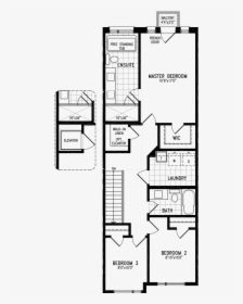 0005 0000 Residence 3 A Second Floor With Elevator - Floor Plan, HD Png Download, Transparent PNG