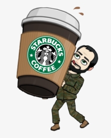 #starbucks #coffee #cafe #emoji #lobao - Starbucks, HD Png Download, Transparent PNG