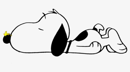 Snoopy Sleeping Png Graphic Free Download - Supreme Logo, Transparent Png, Transparent PNG