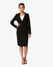Business Suit For Women Png Background - Professional Outfit Business Woman, Transparent Png, Transparent PNG