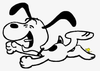 Transparent Snoopy Sleeping Png - Snoopy Laughing Clip Art, Png Download, Transparent PNG