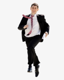 High Quality Men Suit Png Download - Man In Suit Running, Transparent Png, Transparent PNG