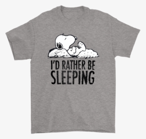 Rather Be Sleeping Snoopy Shirts - Snoopy Gucci Shirt, HD Png Download, Transparent PNG