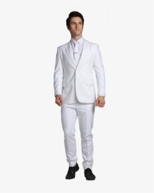 Image Men Suit Png Transparent - White Men Suit Png, Png Download, Transparent PNG