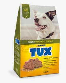 Adult Original Biscuit Beef & Liver Flavour Dog Food - Purina Tux Dog Biscuits, HD Png Download, Transparent PNG
