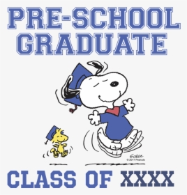 Transparent Graduation Clipart - Snoopy Graduate, HD Png Download, Transparent PNG