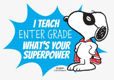 Snoopy Teacher, HD Png Download, Transparent PNG