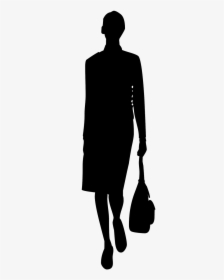 Business Woman Silhouette Png, Transparent Png, Transparent PNG