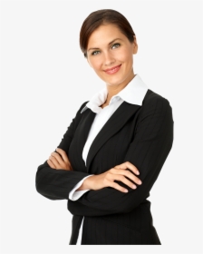 Transparent Model Girl Png - Woman In Suit Png, Png Download, Transparent PNG