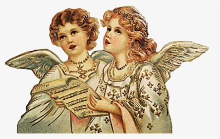 Singing Angels With Transparent Background, HD Png Download, Transparent PNG
