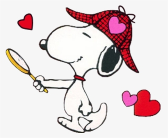 Transparent Snoopy Valentine Clipart - Cartoon, HD Png Download, Transparent PNG