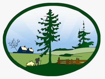 Country Grass Clipart - Country Clipart, HD Png Download, Transparent PNG