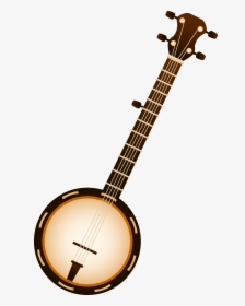 Country Music Clipart Free Clipart Images - Banjo Clipart, HD Png Download, Transparent PNG