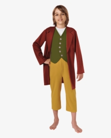 The Hobbit Boys Bilbo Baggins Costume - Hobbit Costume, HD Png Download, Transparent PNG