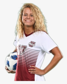 Women S Soccer August 14, - Girl Football Player Png, Transparent Png, Transparent PNG