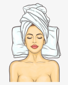 Woman Getting Massage, Spa Png Image Free Download - Woman Pop Art En Png, Transparent Png, Transparent PNG