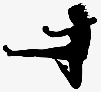 Clip Art Taekwondo Portable Network Graphics Martial - Karate Kick Clipart, HD Png Download, Transparent PNG