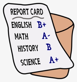 Country Report Cliparts - Report Card Grades Clipart, HD Png Download, Transparent PNG